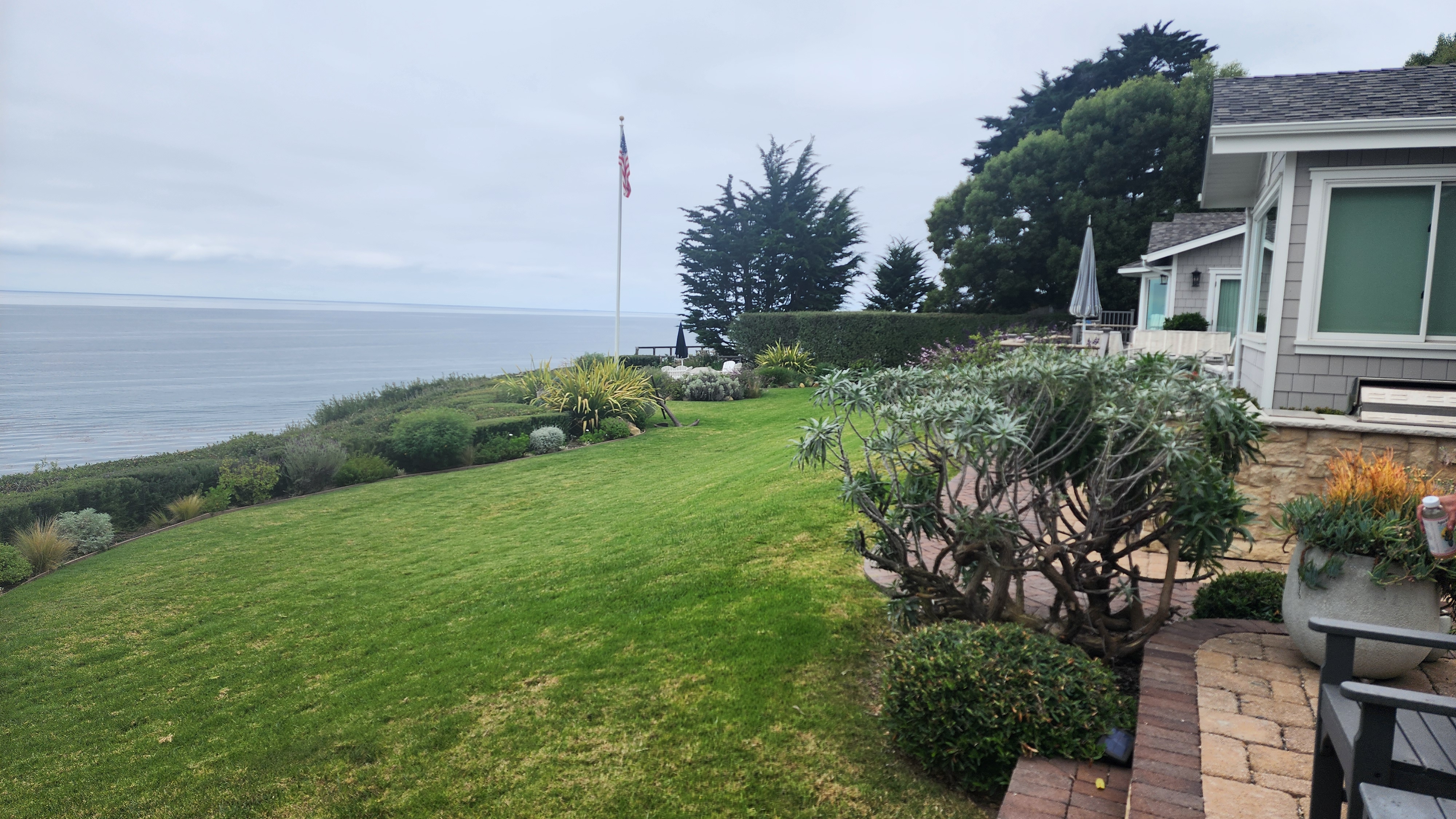 Santa Barbara landscape design and hardscaping by Landscapes by Art.